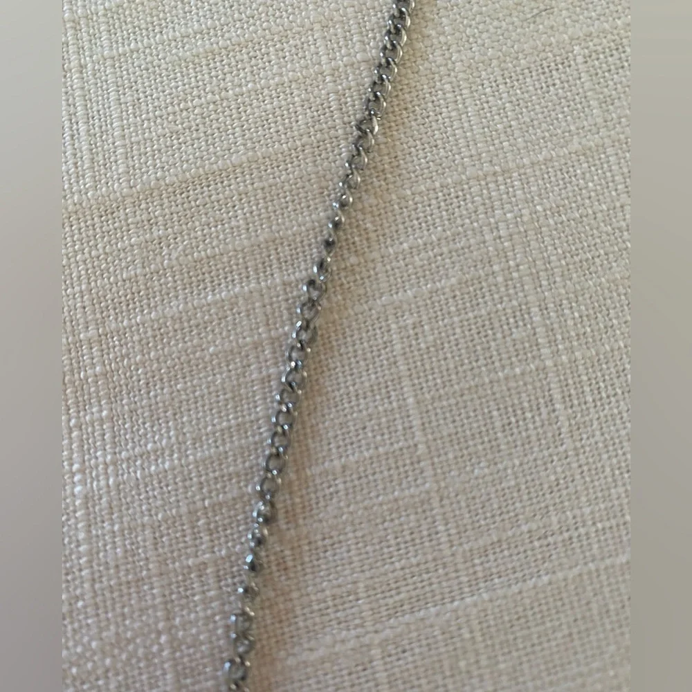 Southwest Style Turquoise and Silver Long Fashion Necklace